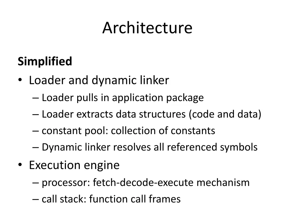 architecture