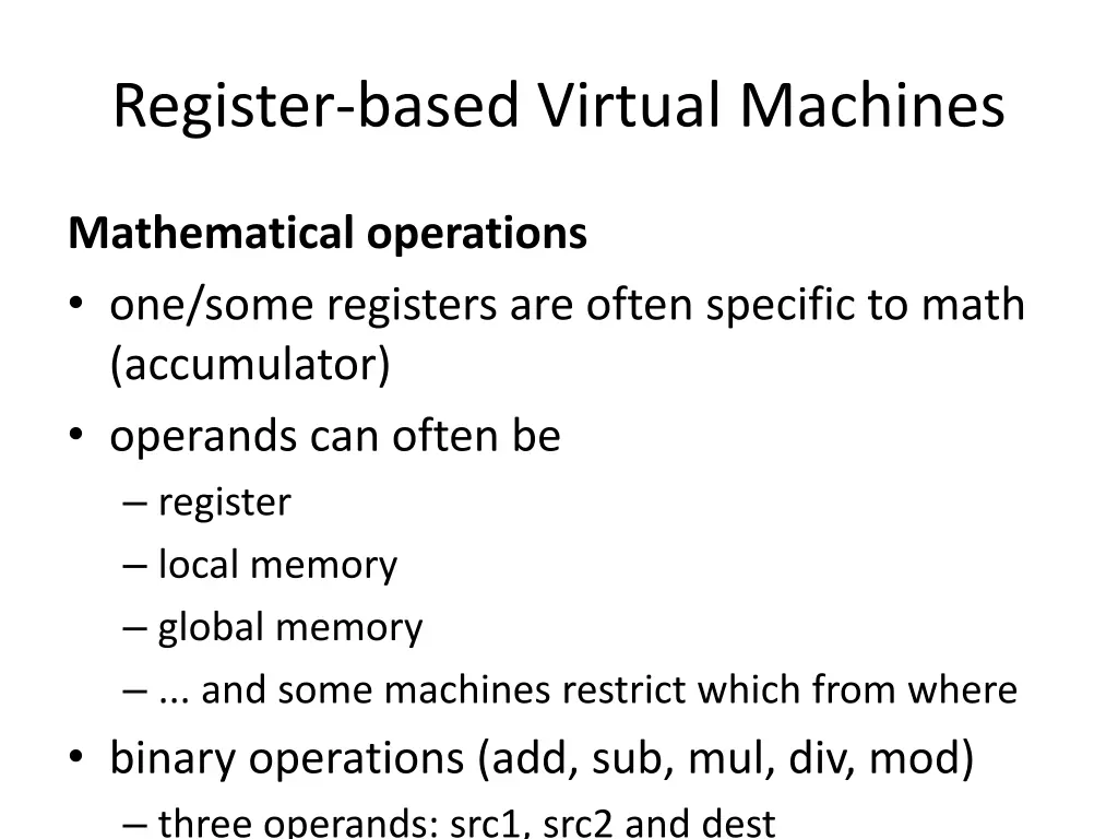 register based virtual machines 4