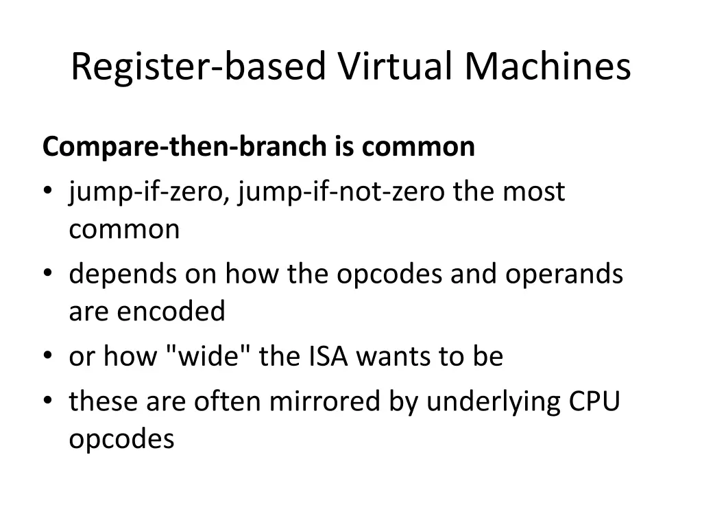 register based virtual machines 8