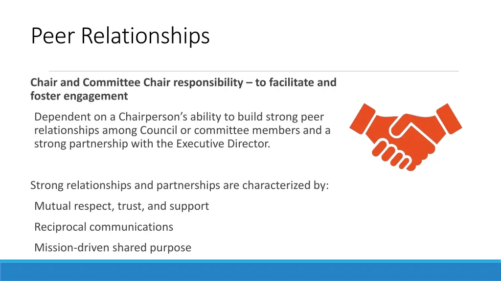 peer relationships