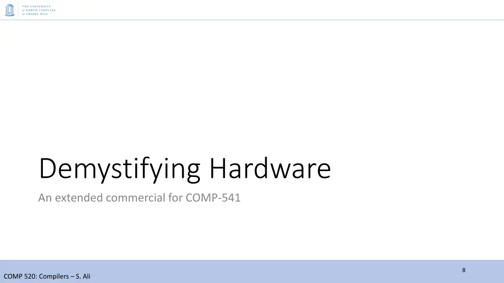 demystifying hardware an extended commercial