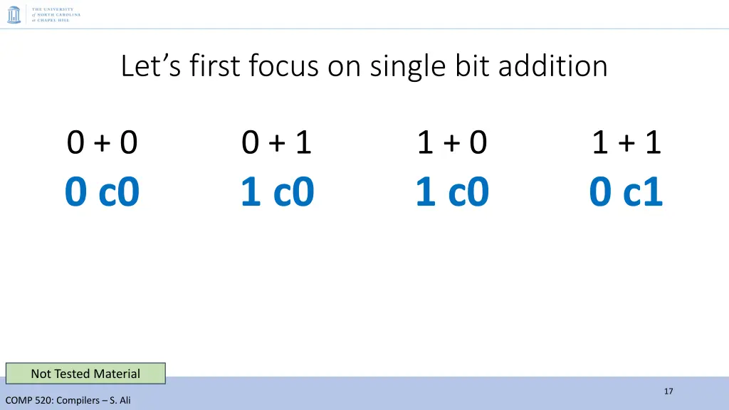 let s first focus on single bit addition 3