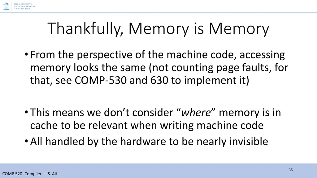 thankfully memory is memory