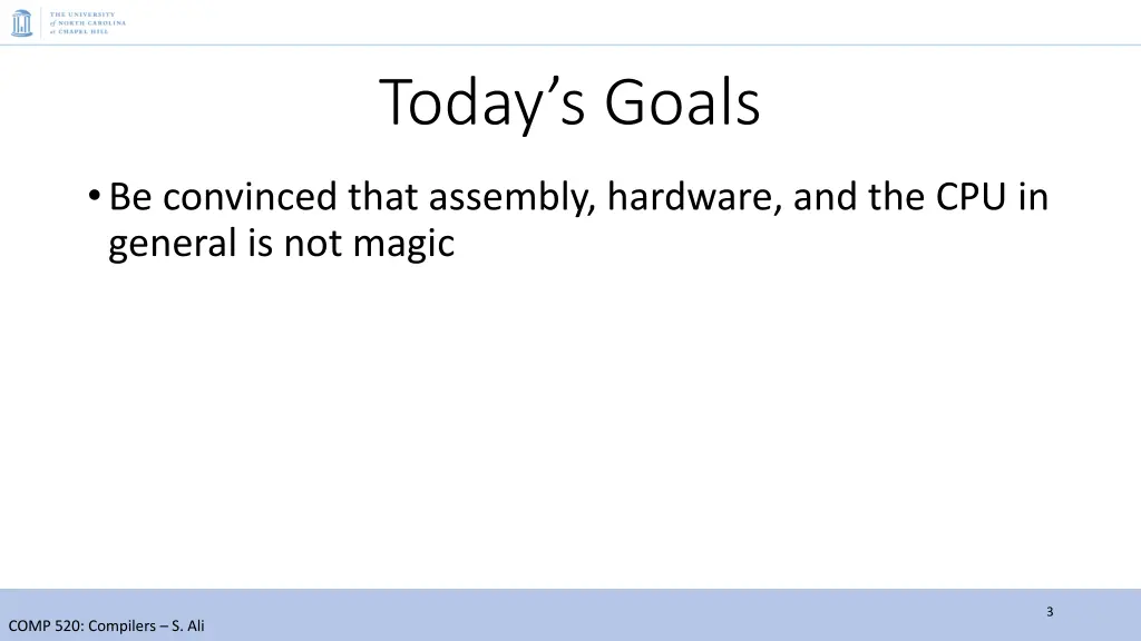 today s goals