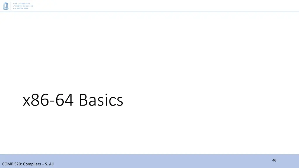 x86 64 basics
