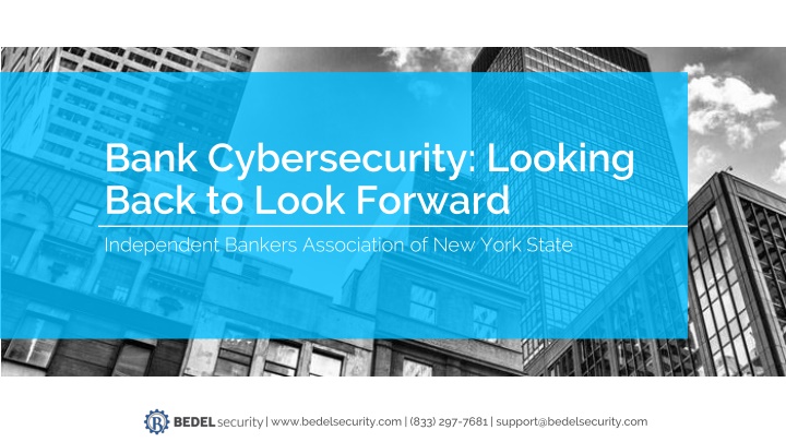 bank cybersecurity looking back to look forward