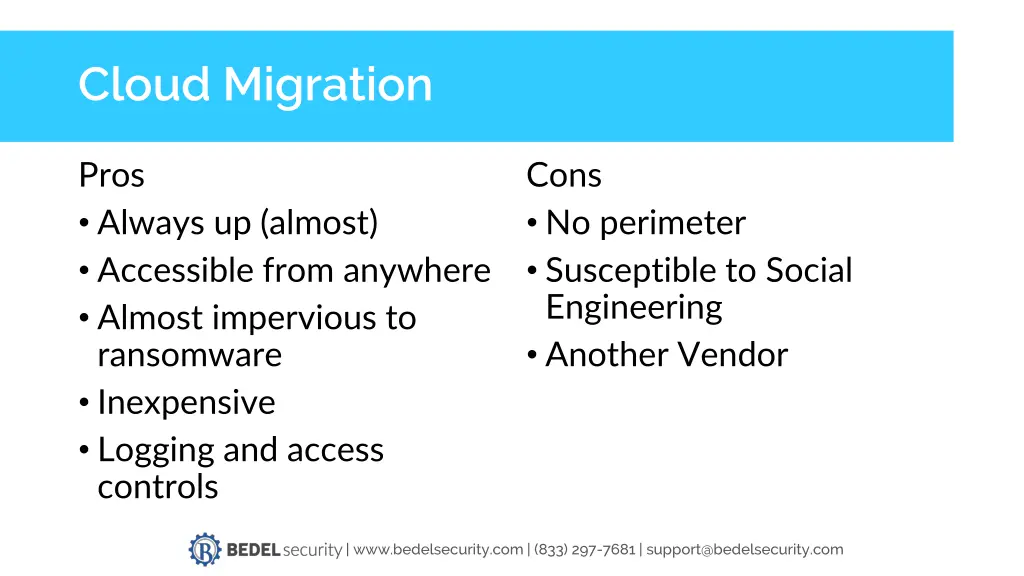 cloud migration