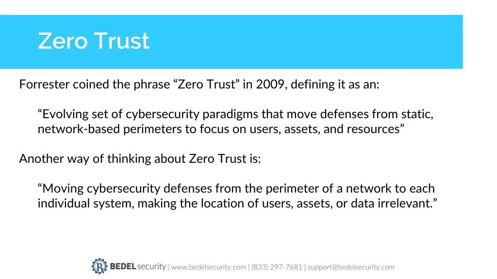 zero trust