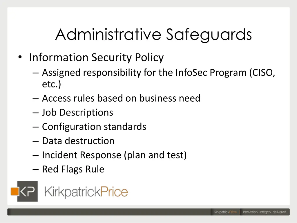 administrative safeguards 3