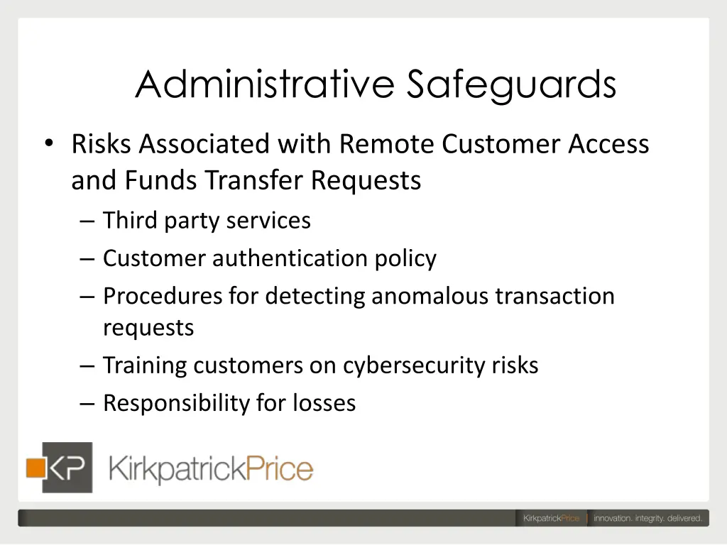 administrative safeguards 4
