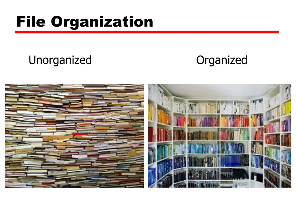 file organization