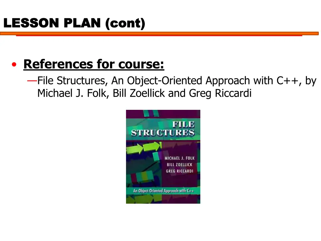 lesson plan cont lesson plan cont