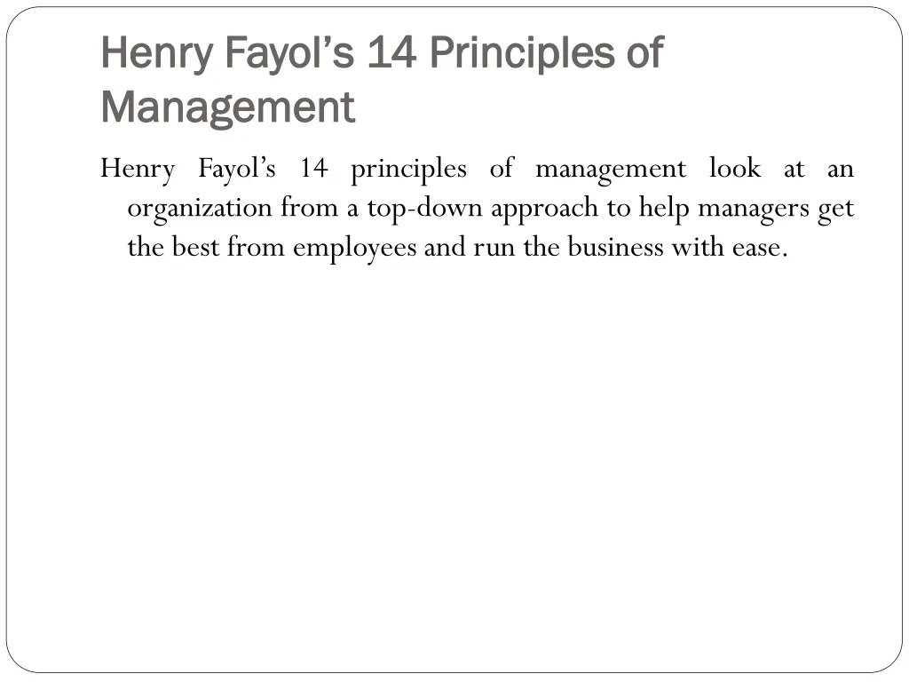 henry henry fayol s fayol s 14 principles