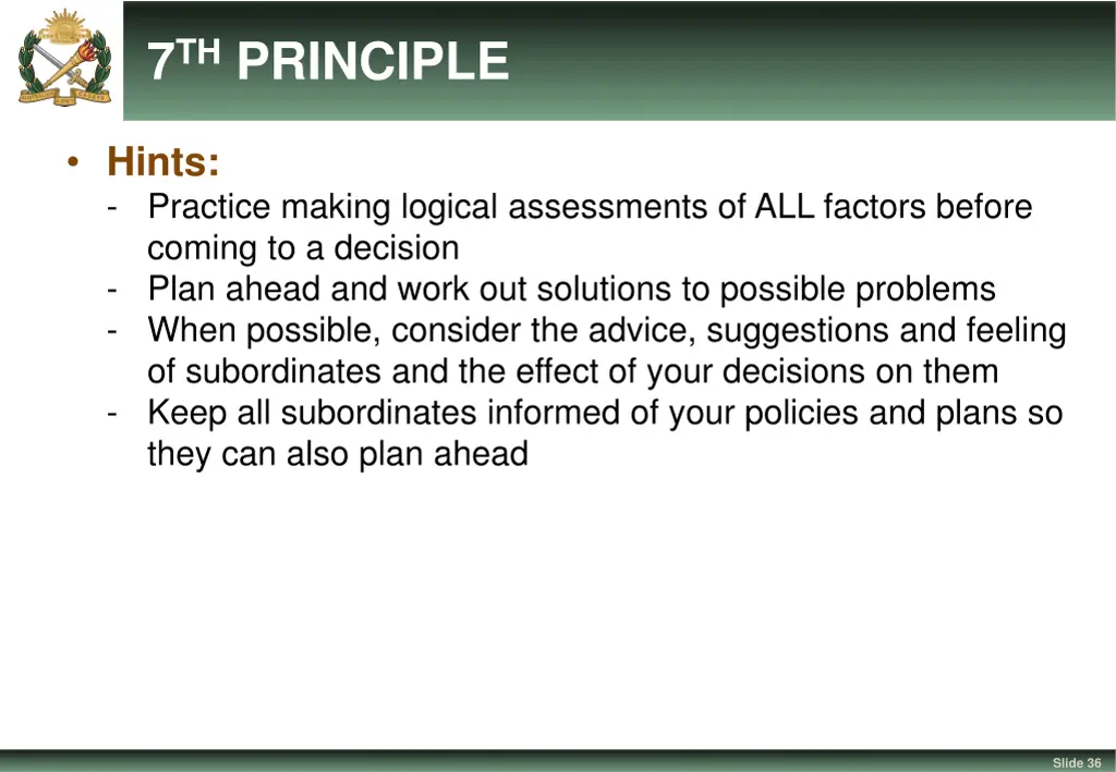 7 th principle 1