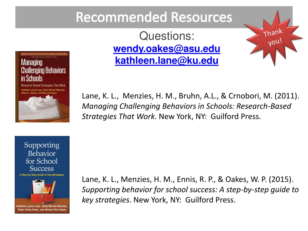recommended resources questions wendy oakes@asu