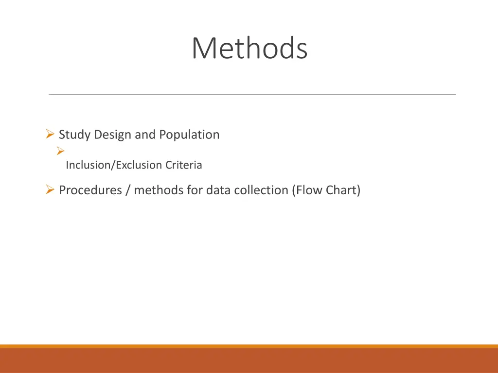 methods
