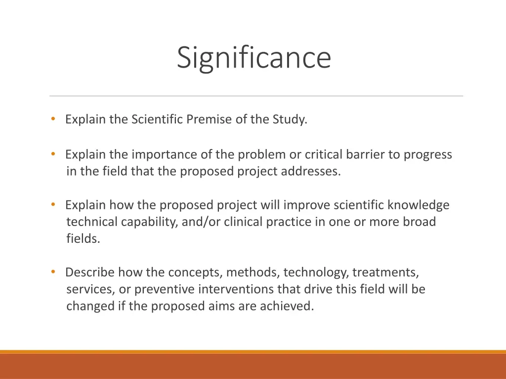 significance
