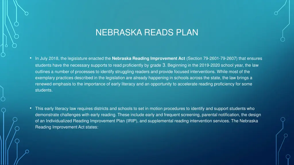nebraska reads plan