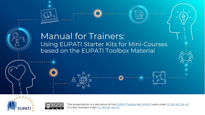 manual for trainers using eupati starter kits
