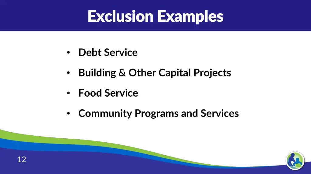 exclusion examples exclusion examples