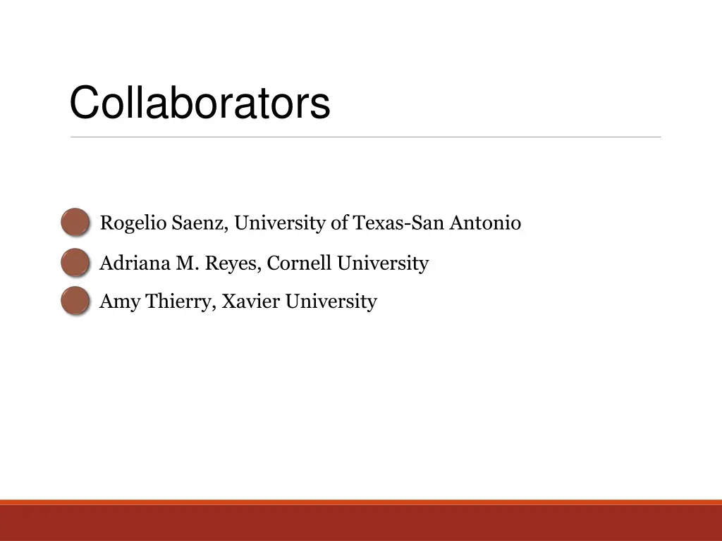 collaborators