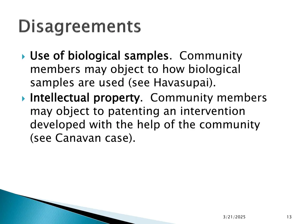 use of biological samples members may object