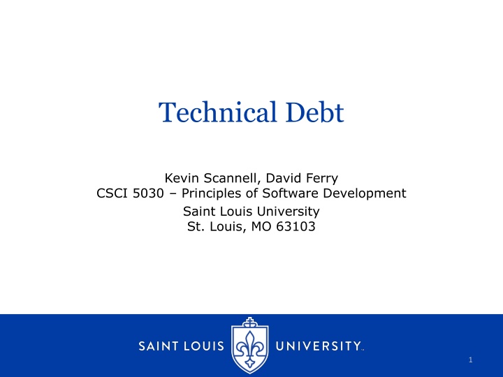 technical debt