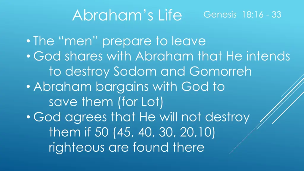 abraham s life 8