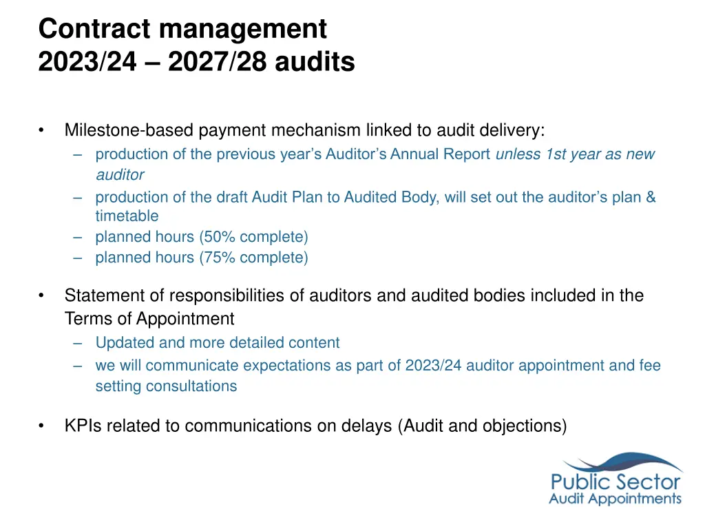 contract management 2023 24 2027 28 audits 1