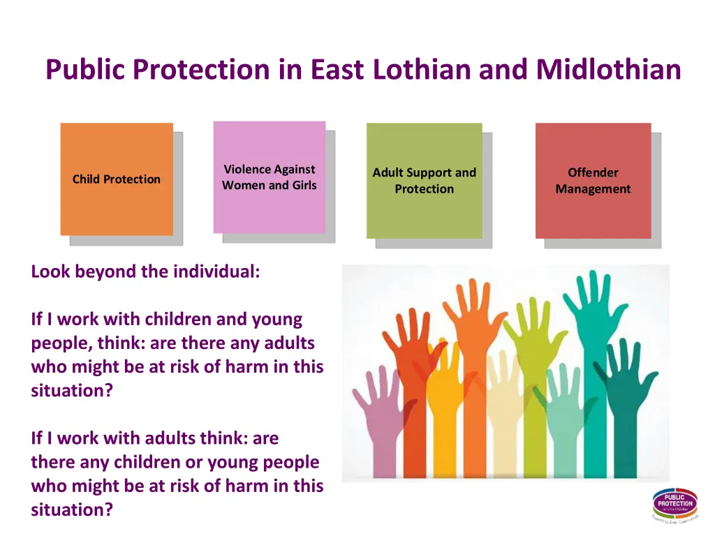 public protection in east lothian and midlothian
