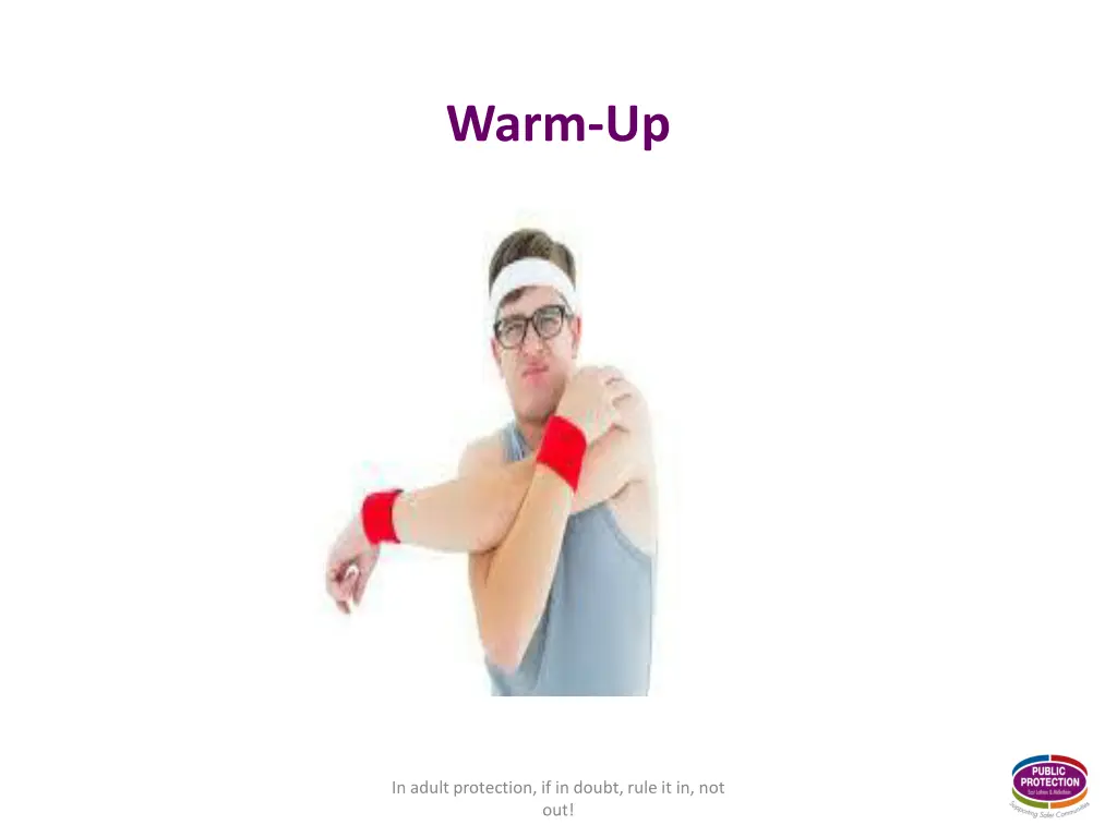 warm up