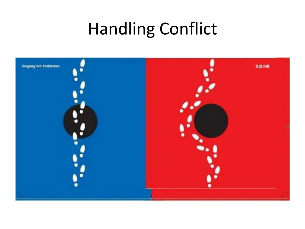 handling conflict