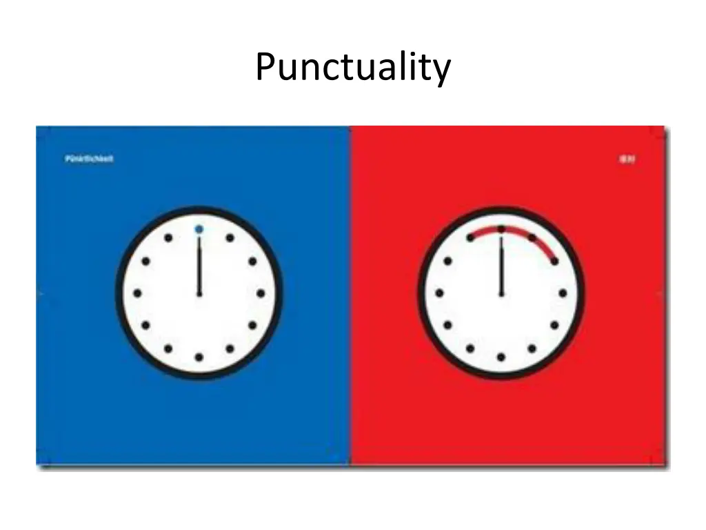 punctuality
