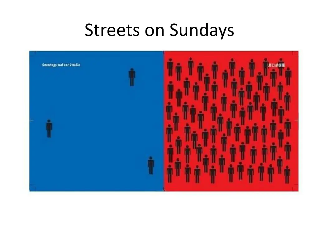 streets on sundays