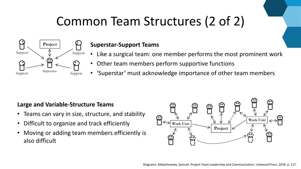 common team structures 2 of 2