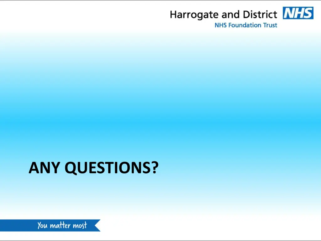 any questions