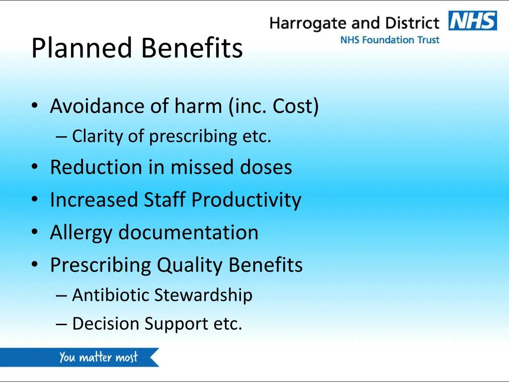 planned benefits