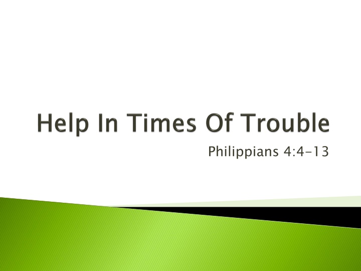 philippians 4 4 13
