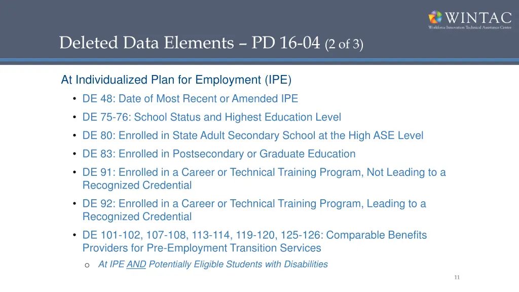 deleted data elements pd 16 04 2 of 3
