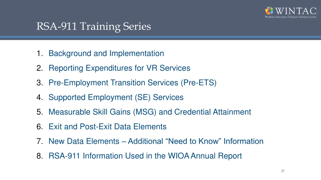 rsa 911 training series