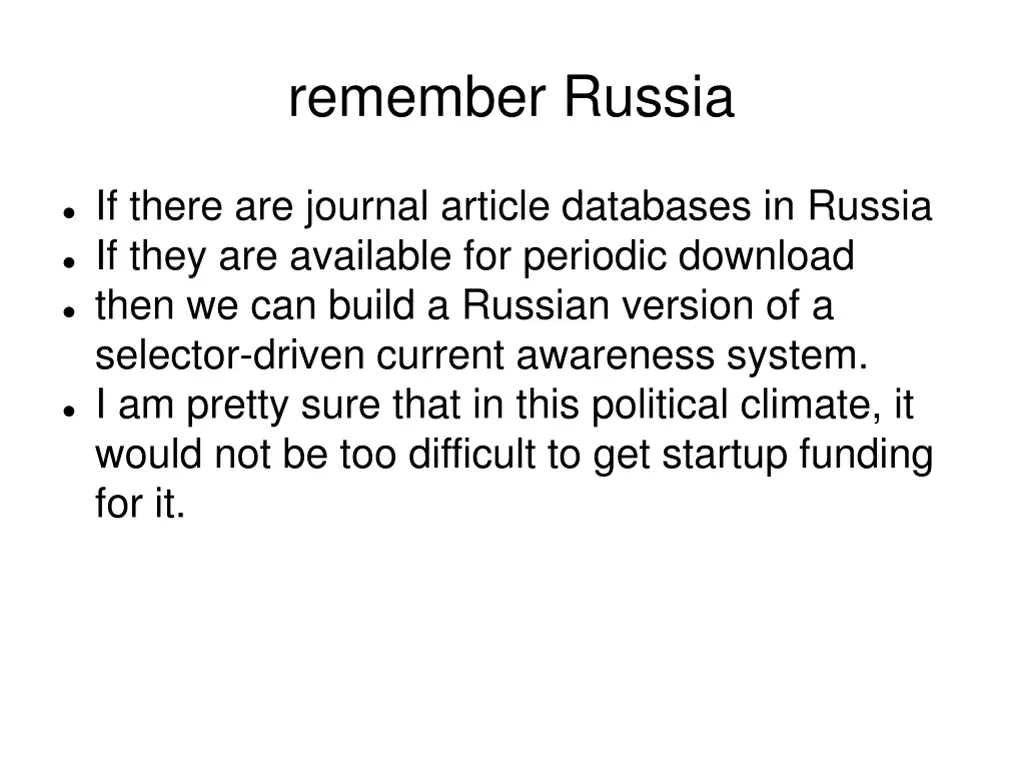 remember russia