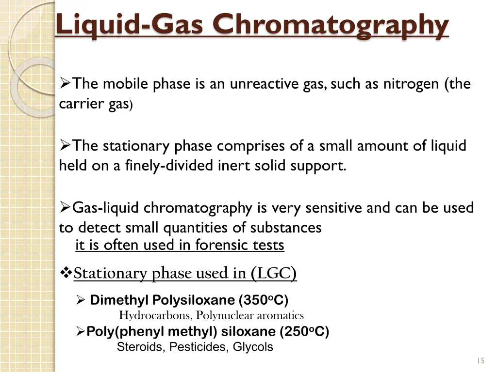liquid gas chromatography