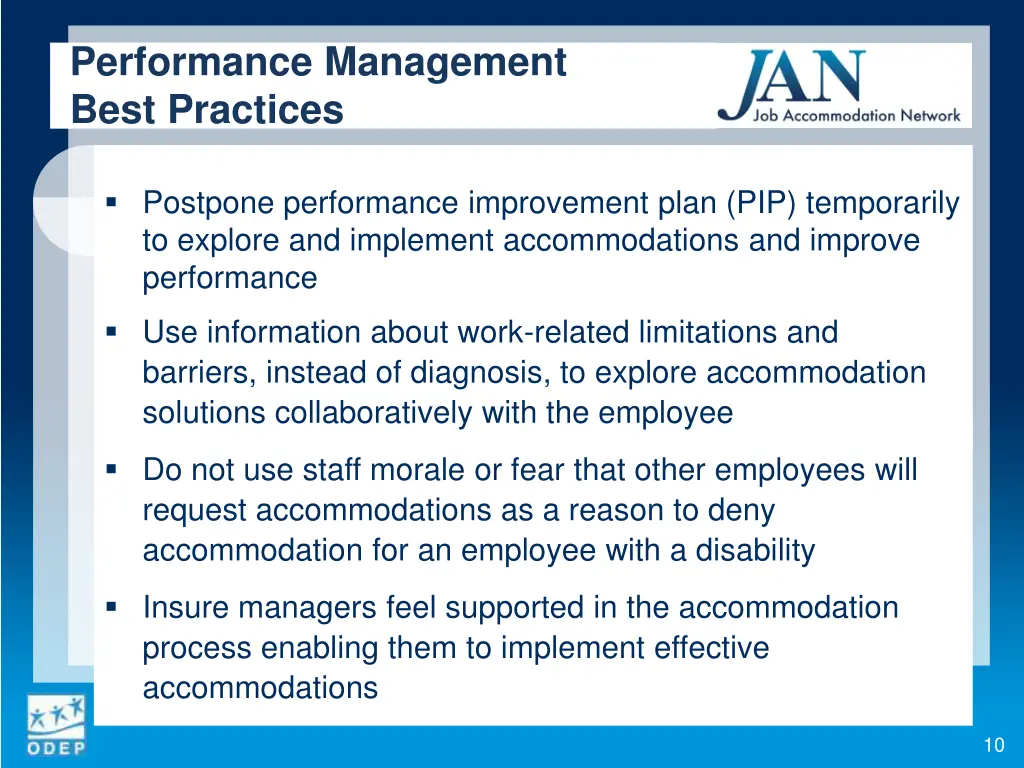 performance management best practices 2