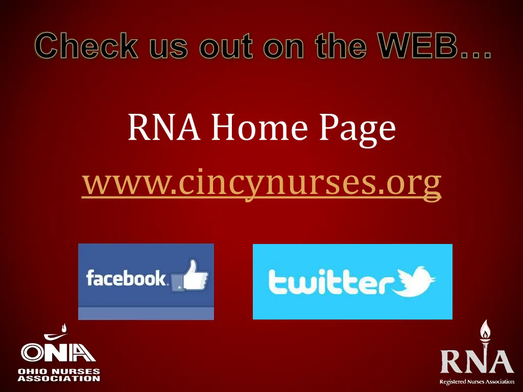 check us out on the web
