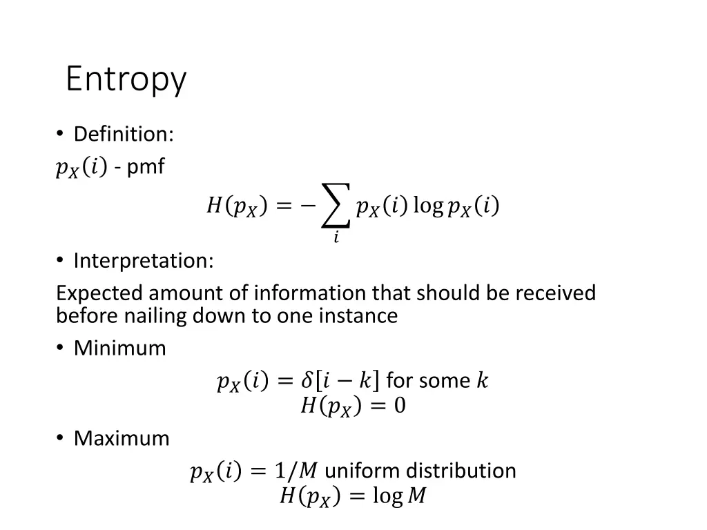 entropy