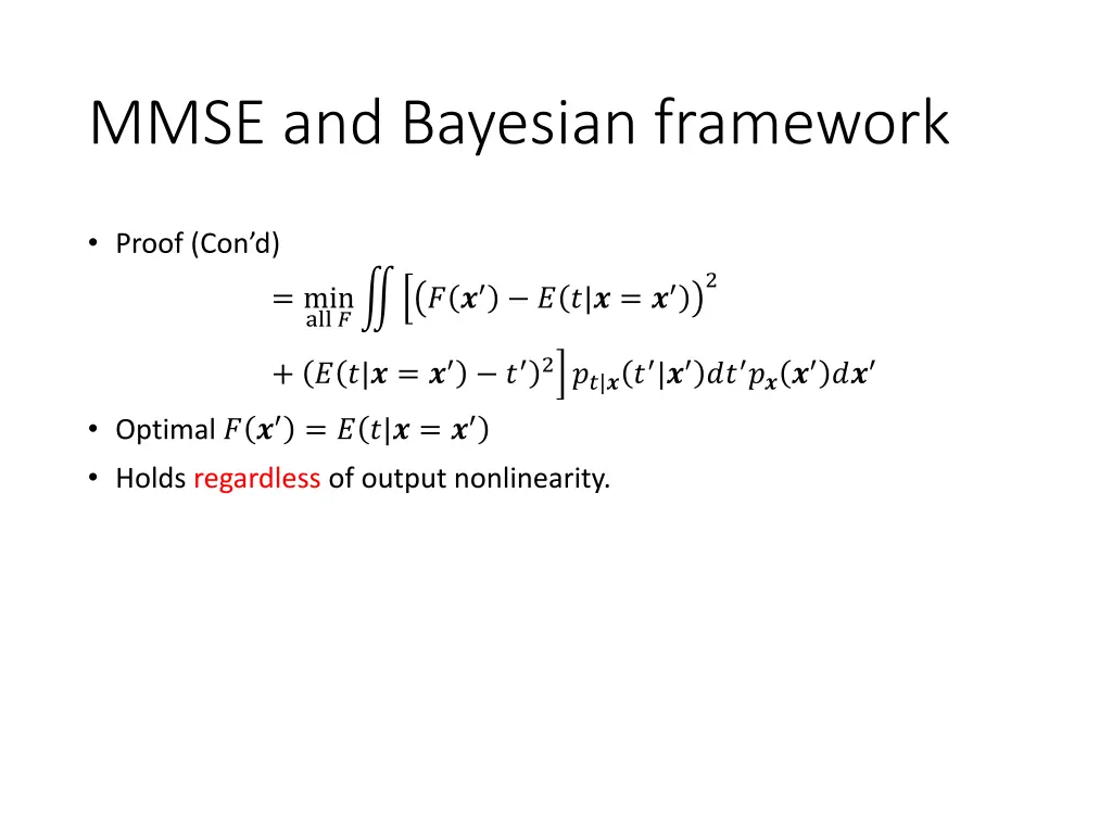 mmse and bayesian framework 4