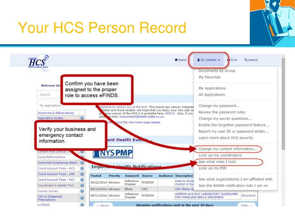 your hcs person record