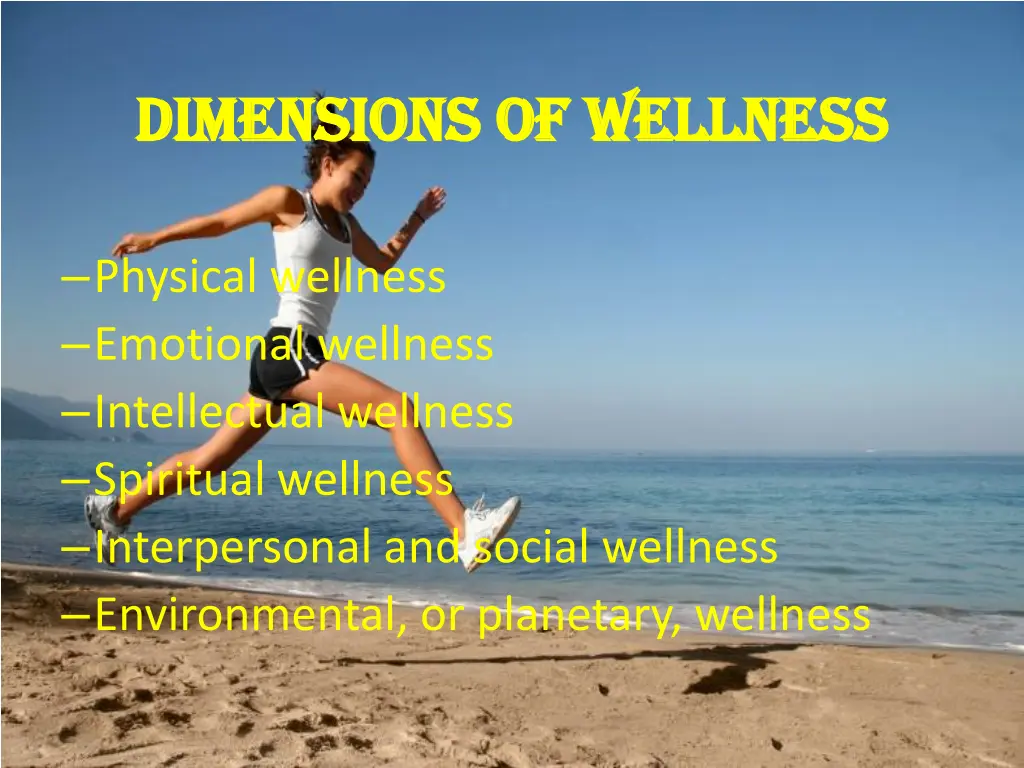 dimensions of wellness dimensions of wellness