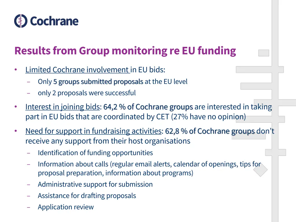 resultsfromgroup monitoring reeu funding