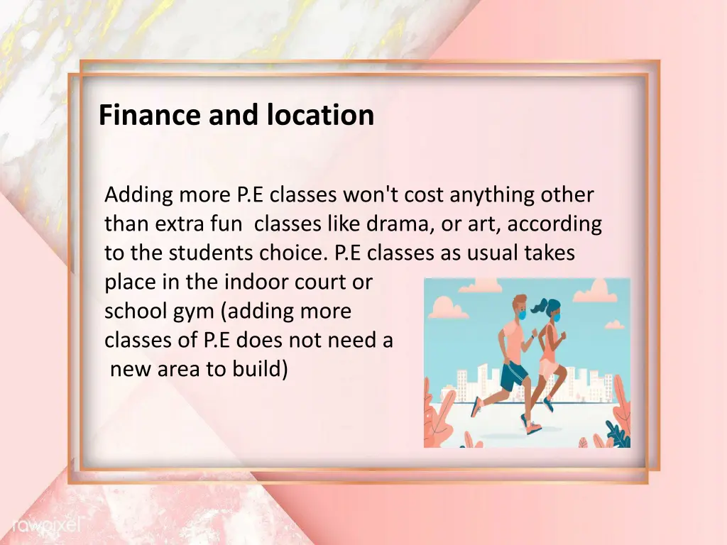finance and location